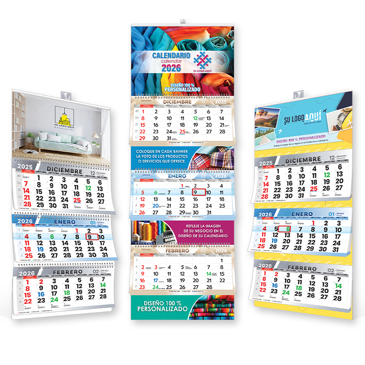 Calendarios Trimestrales