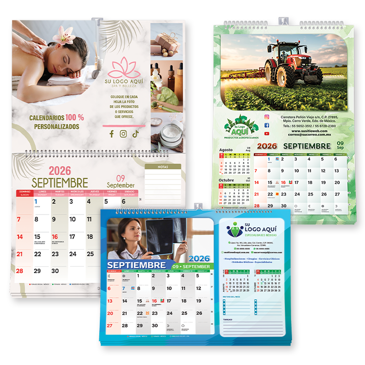 Calendaros Multihojas